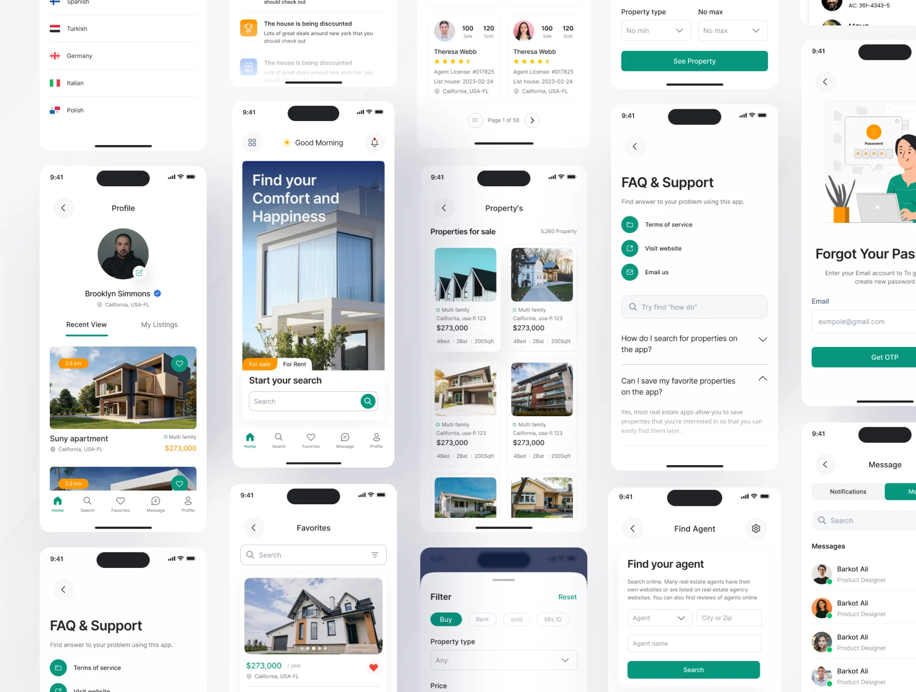 تصميم تطبيق عقارات في الإمارات: بحث وفلترة وعرض وحدات بوضوح